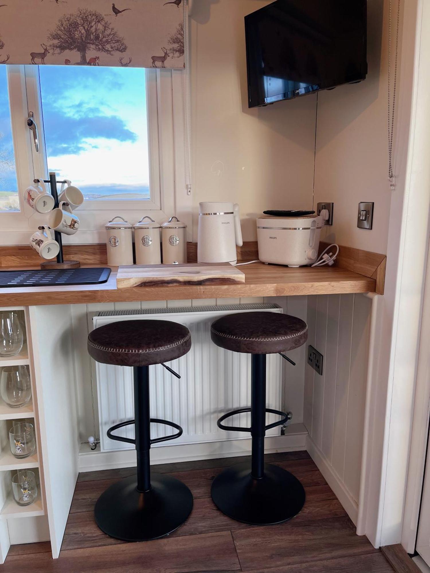Séjour à la ferme Capledrae Shepherds Huts